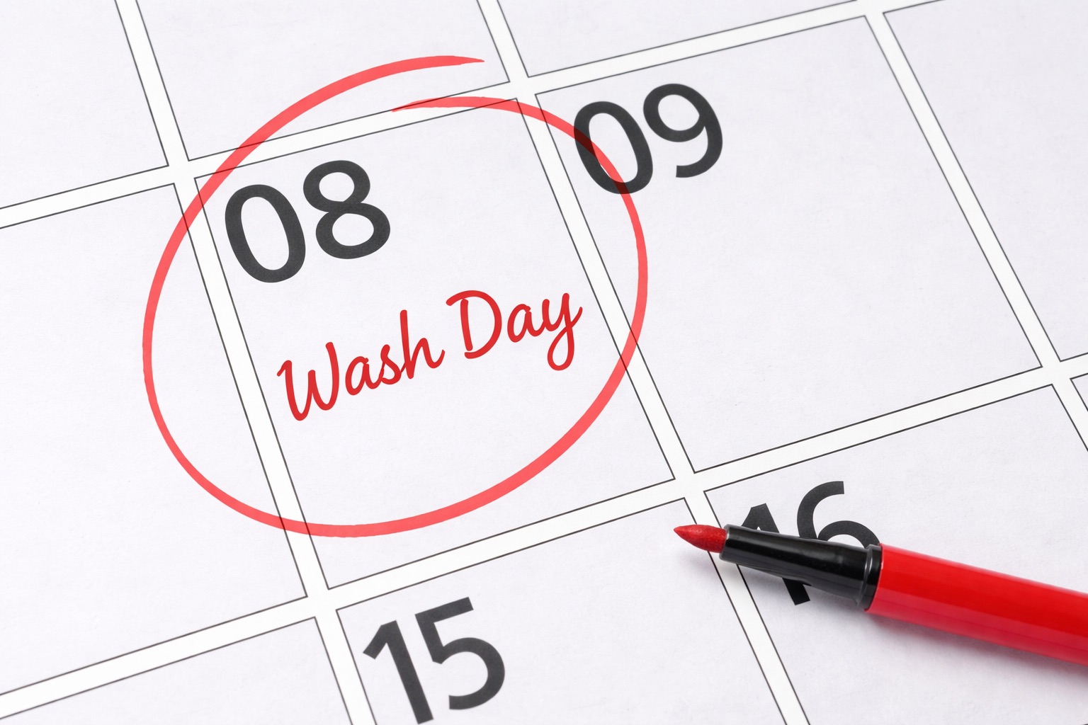 Crown care calendar illustration